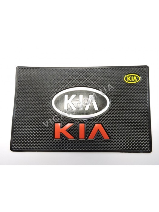 Коврик антискользящий на торпеду Kia